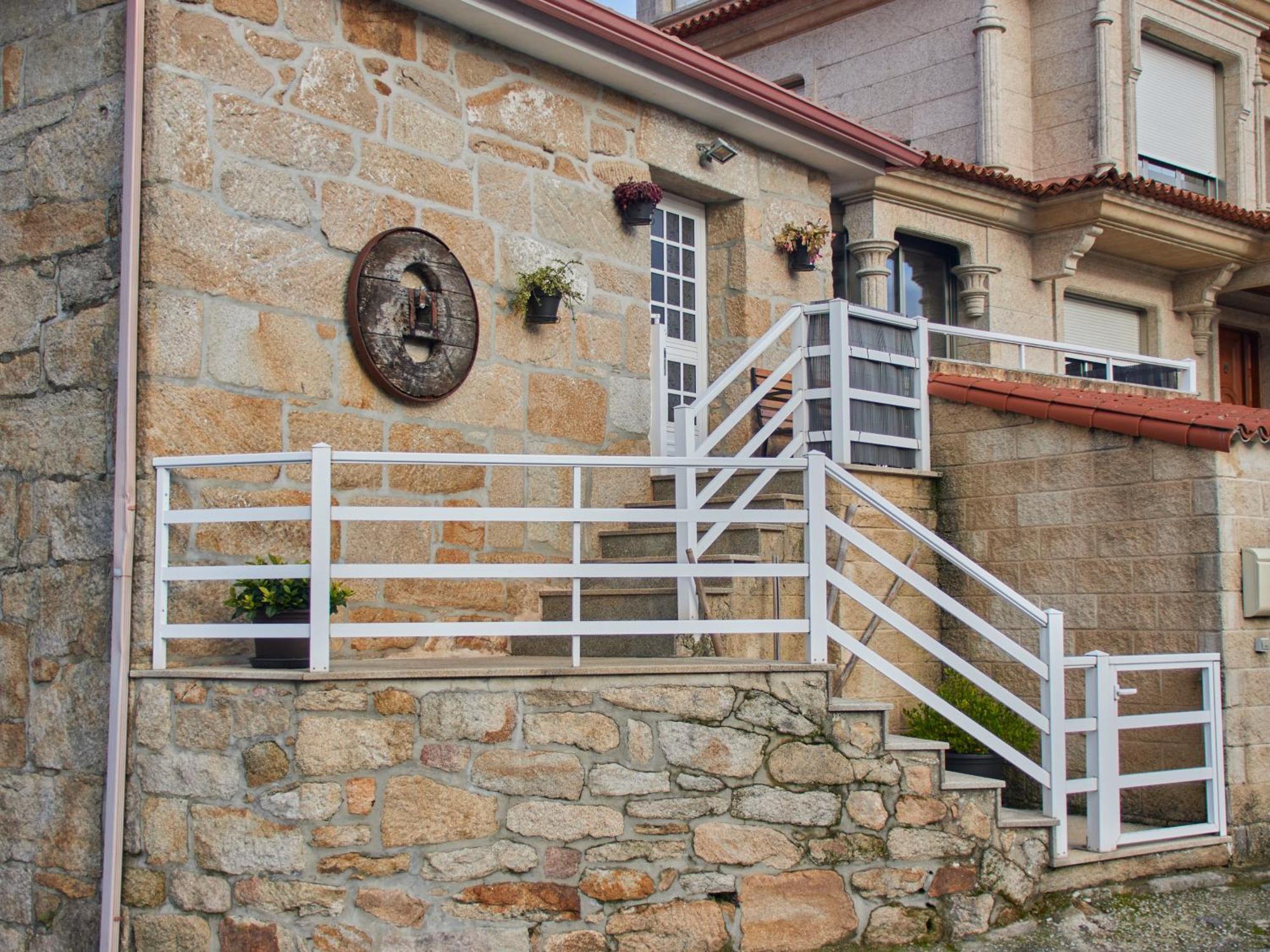 Apartamento Casa A Coruxa San Salvador de Poio Habitación foto